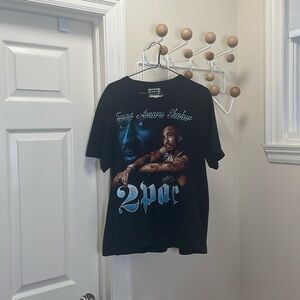 The Roxx - Vintage 2Pac Hiphop 90s T-Shirt - Black - L